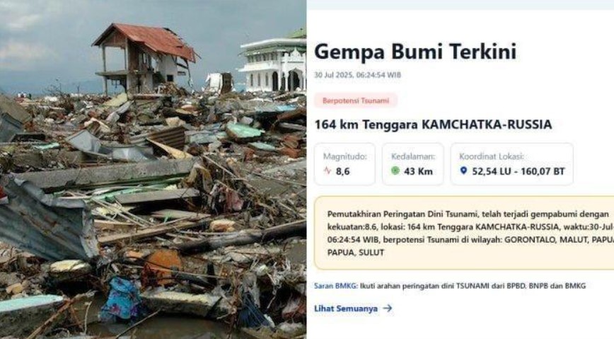 Gempa Dahsyat Guncang Kamchatka